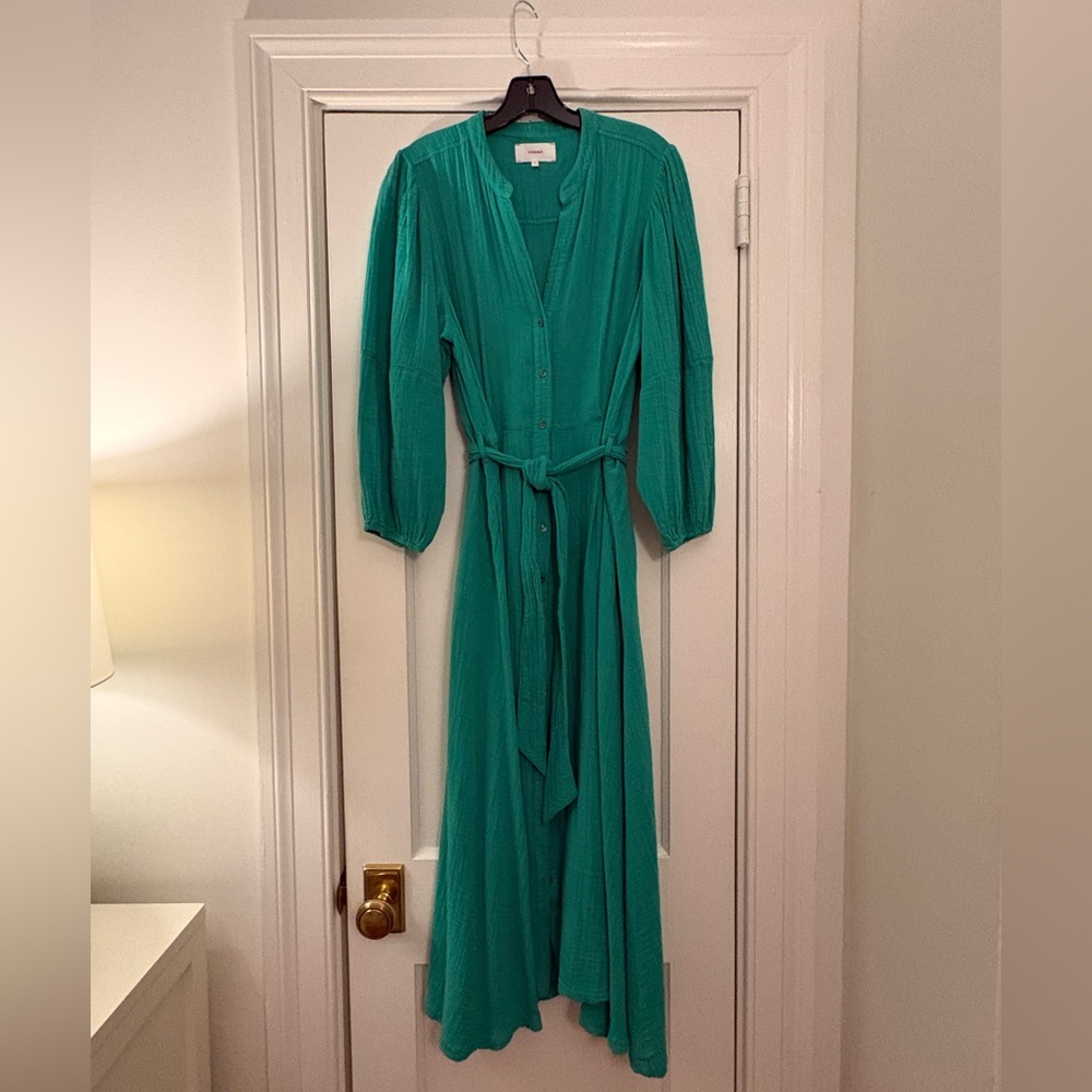 XiRENA green Long Sleeve Maxi Dress